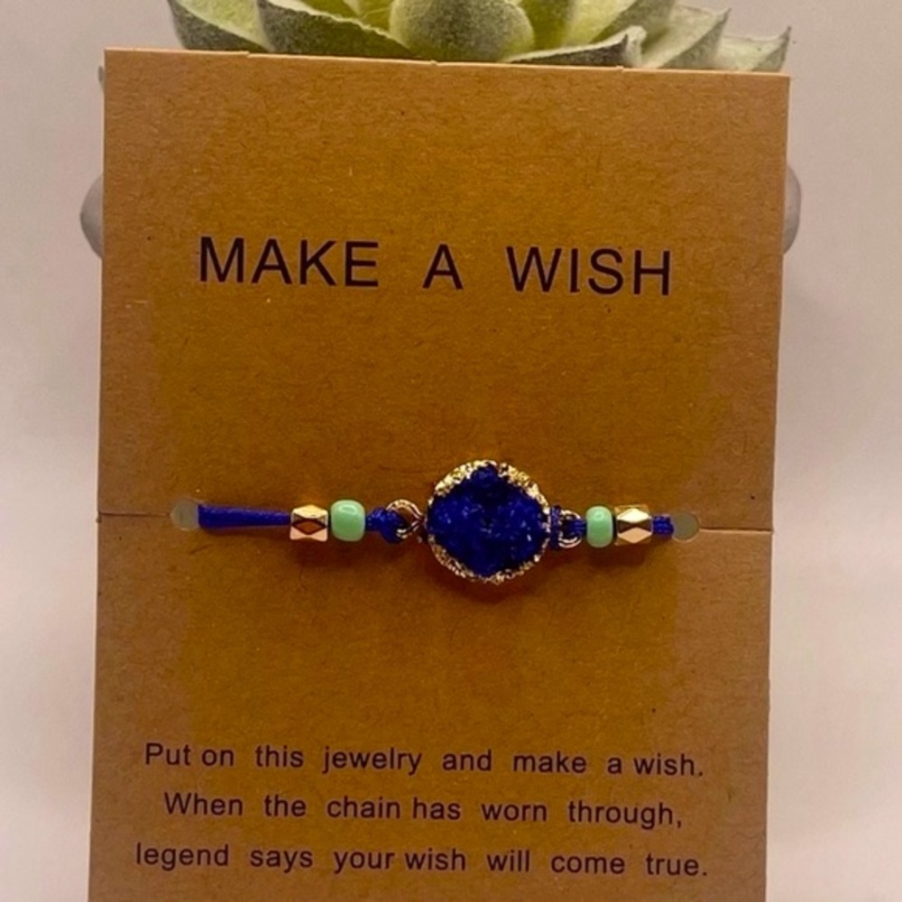 💝Boutique💫Make a Wish Crystal Bracelet💙